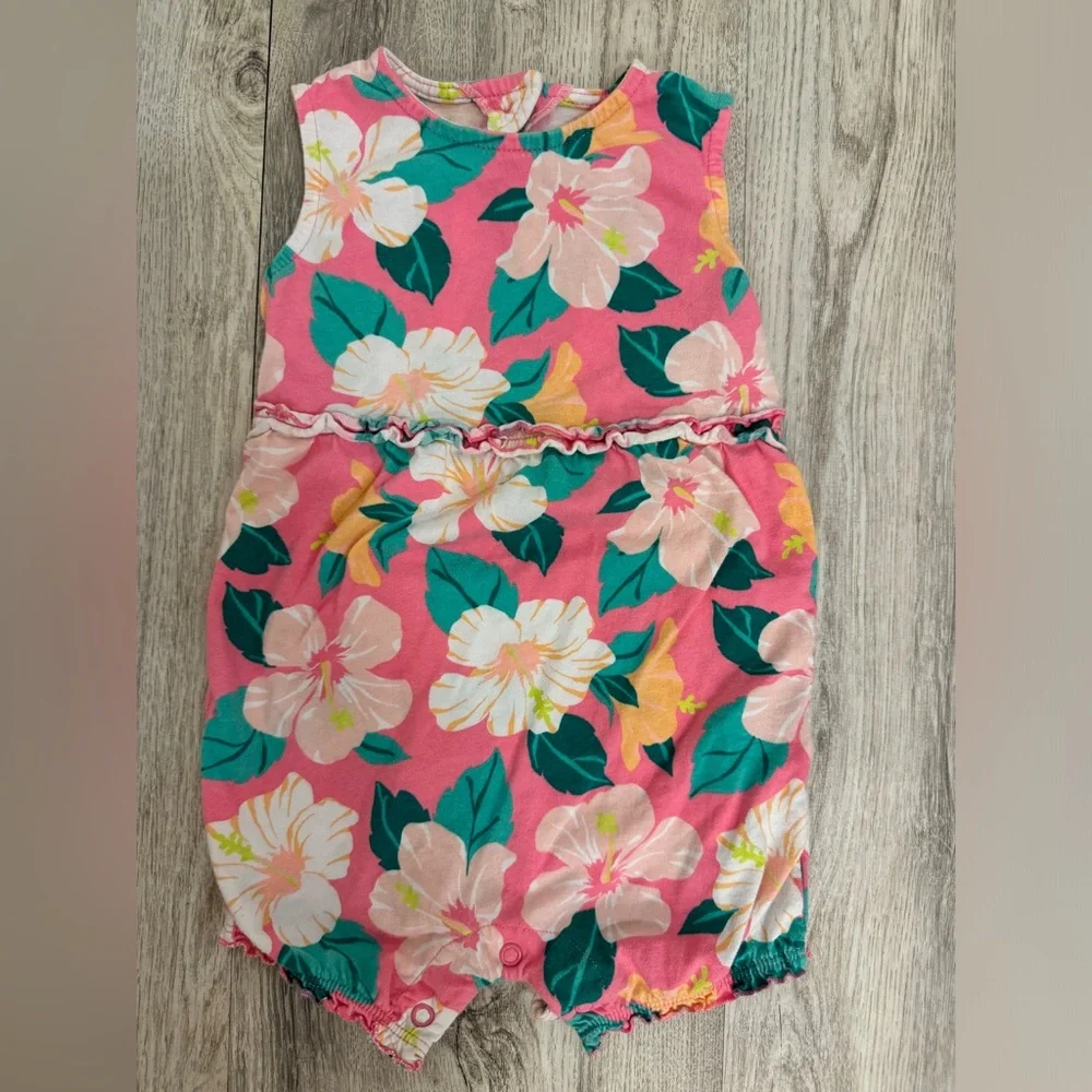 Tropical Floral Carter’s 18 month romper